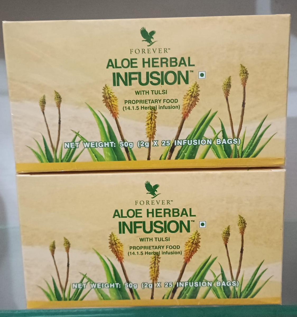 Forever living aloe herbal infusion 25 bags of 2 gm each – nourishmyself