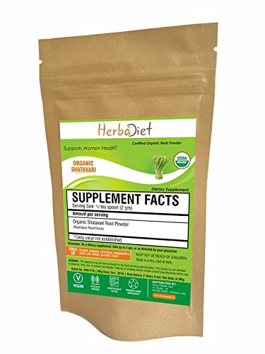 Shatavari Root Organic Powder 100% PURE Wild Asparagus Racemosus Women Health 50 gms/100 gms/200 gms/ 1 lb/ 2 lb