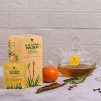 Forever living aloe herbal infusion  25 bags of 2 gm each