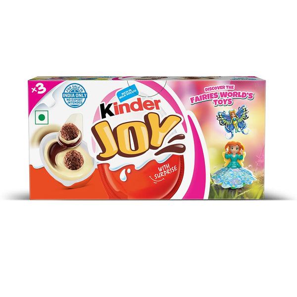 Kinder Joy Girl Multipack- Pack of 3    sets 4 total 12 units