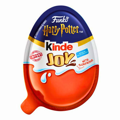 Kinders Joy Harry Potter 3 Egg X 20g Box - Milk & Cocoa Cream, Collectible Toy Inside – Fun and Delicious Treat for Fans of All Ages (Imported UAE)
