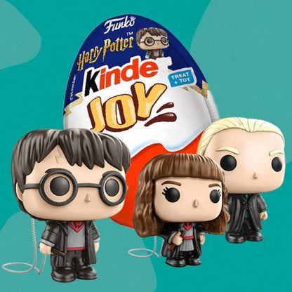 Kinders Joy Harry Potter 3 Egg X 20g Box - Milk & Cocoa Cream, Collectible Toy Inside – Fun and Delicious Treat for Fans of All Ages (Imported UAE)