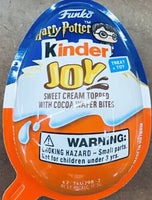 Kinder Joy Egg, Harry Potter Funko Collection, Sweet Cream and Chocolatey Wafers, Individually Wrapped, 0.7 oz, 1 Egg    imported from USA  pack of 3 pcs