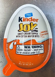 Kinder Joy Egg, Harry Potter Funko Collection, Sweet Cream and Chocolatey Wafers, Individually Wrapped, 0.7 oz, 1 Egg    imported from USA  pack of 3 pcs