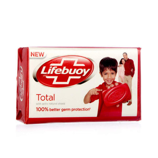 Lifebuoy Total 10 Soap Bar (125g) - Pack of 12